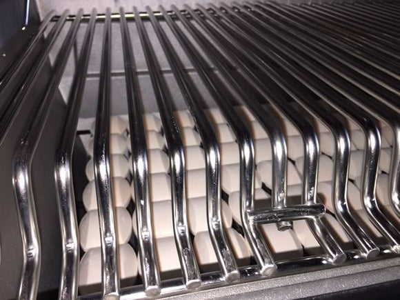 Broilmaster Premium Grill Package with Stainless Steel Cart & Side Shelf