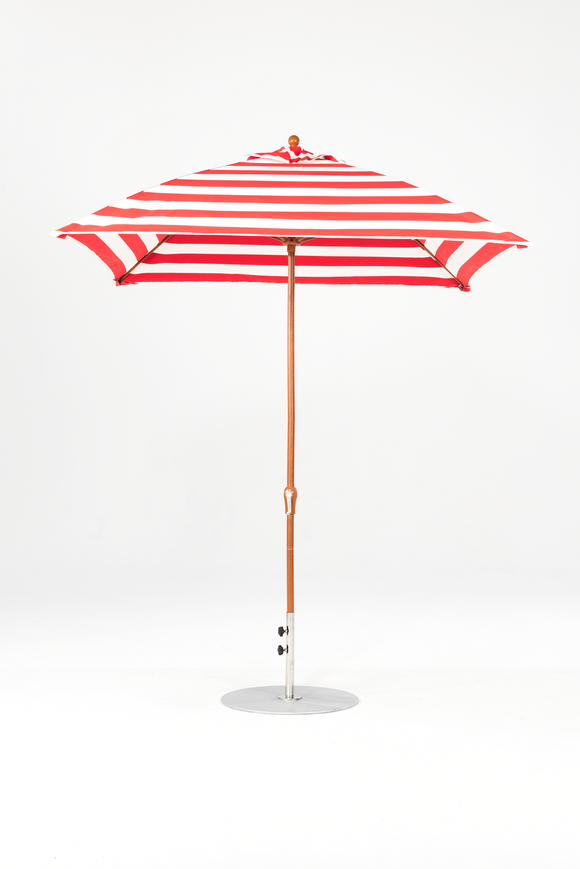 464FMC-SQ-012 Red Stripe-Golden Oak