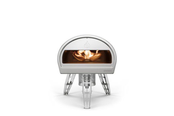 Roccbox Pizza OvenFuel Type: Propane with wood-fire burner availablePizza Size: Up to 12” pizzaHeat Retention: Hybrid 2-layer insulation