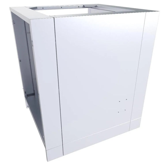 Sunstone Grills 30-Inch Universal Outdoor Kitchen Base Cabinet for Refrigerators up to 21-Inch Wide
