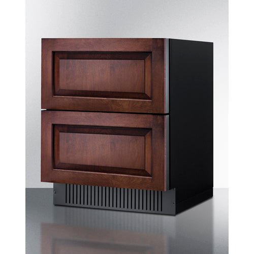 Summit 27 Inch Outdoor Refrigerator  with Panel Ready Drawers