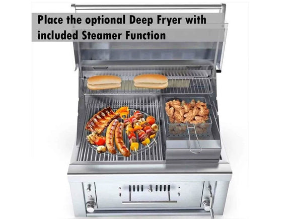 Sunstone 30-Inch Hybrid Gas Grill – 2 Burners + Infrared Power