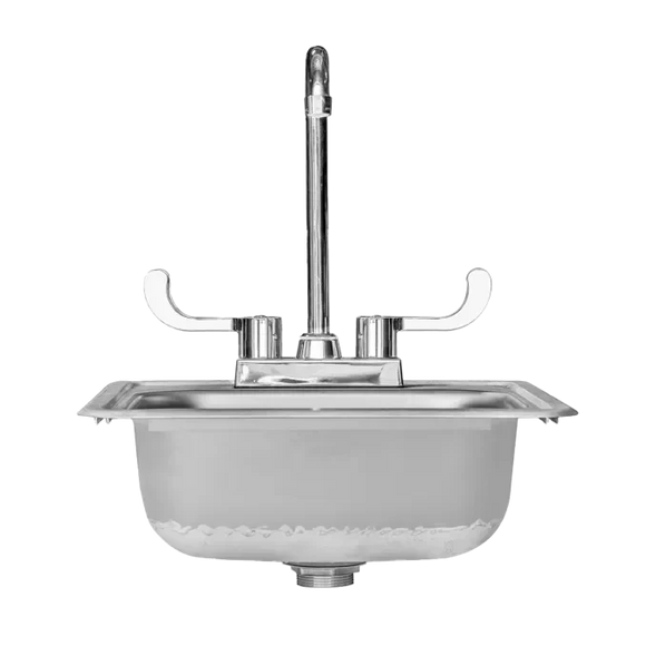TrueFlame 15x15" Drop-in Sink