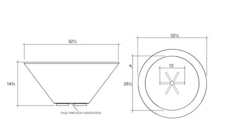 Prism Hardscapes Verona Water Bowl