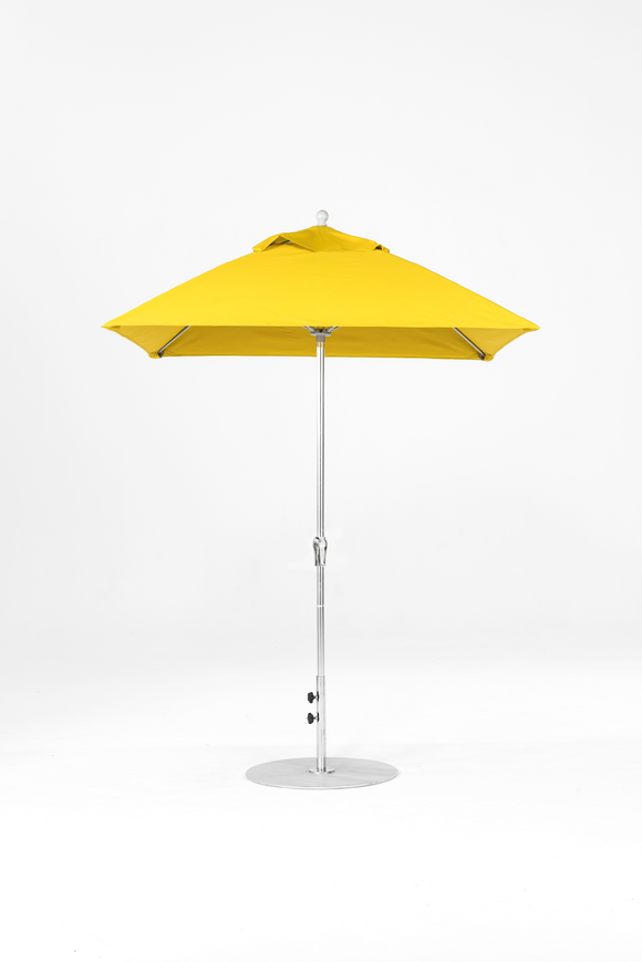 454FMC-SQ-R554 Yellow-Brushed Silve