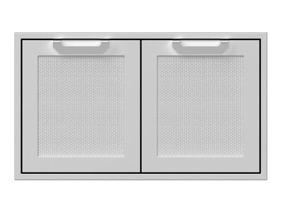 Hestan 8-Foot Outdoor Living Suite with Beer Dispenser Cutout, Bar Top & Foot Rail with Countertop