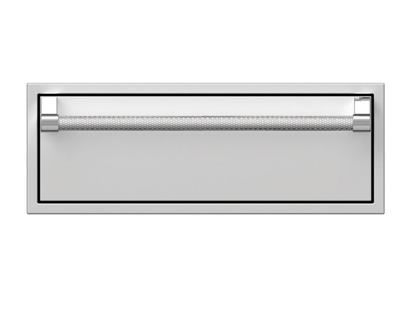 Hestan 12-Foot Stainless Steel Outdoor Living Suite with Kamado Grill Cutout, Bar Top and Foot Rail