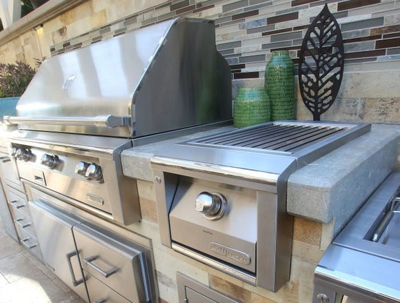 Alfresco SearZone Side Burner for Built-In Grill