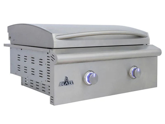 Blaze Premium LTE 30-Inch Built-In Gas Griddle With Lights