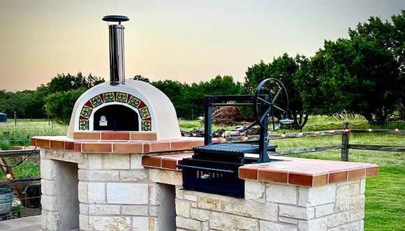 Forno Bravo 44 Inch Casa2G-110 Wood Fired Freestanding Pizza Oven