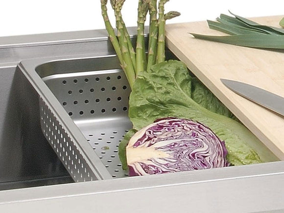 Alfresco 4-Inch Stainless Steel Colander