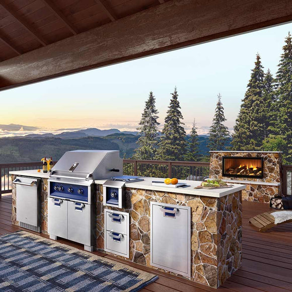 Aspire by Hestan 30 Inch Built-in Grill with U-Burner