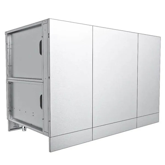 Sunstone 52-Inch Hybrid Grill Cart Base – Stainless Steel Cabinet