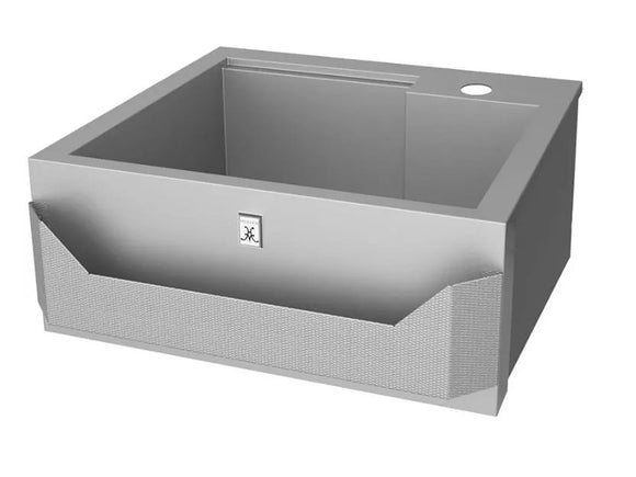 Hestan 30 Inch Outdoor Insulated Sink with High Shelf