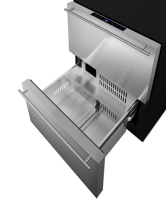 Summit 24 Inch Outdoor Freezer Drawers