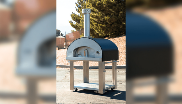 Bella Medio 28 Inch Wood Fired Freestanding Pizza Oven