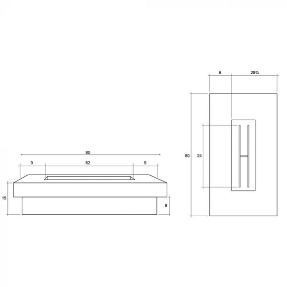 Prism Hardscapes 38 Inch Elevate Fire Pit