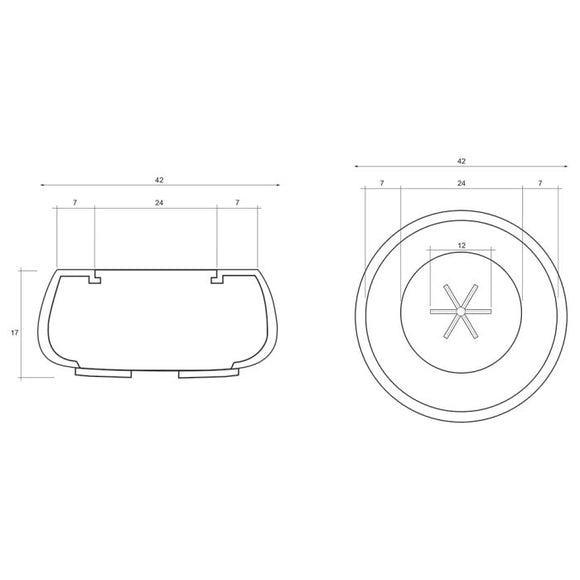 Prism Hardscapes 42 Inch Dune Fire Pit