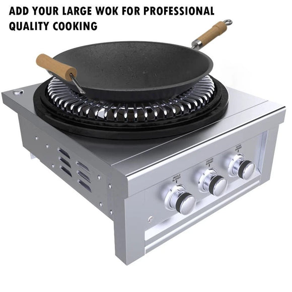 Sunstone 24 Inch Power Cirque Burners Base Unit – Heavy-Duty Build
