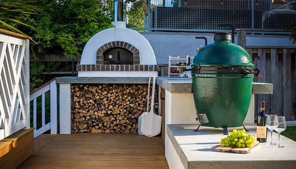 Forno Bravo 40 Inch Toscana100 Domed Hybrid  Freestanding Pizza Oven