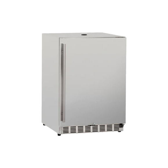 TrueFlame 24 Inch Outdoor Kegerator with Solid Door and Lock