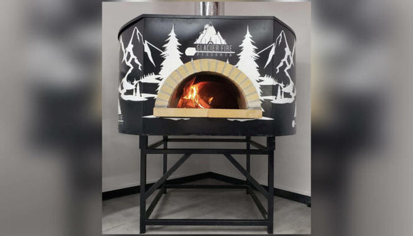 Forno Bravo Modena FA Commercial Wood Fired Freestanding Pizza Oven – Assembled