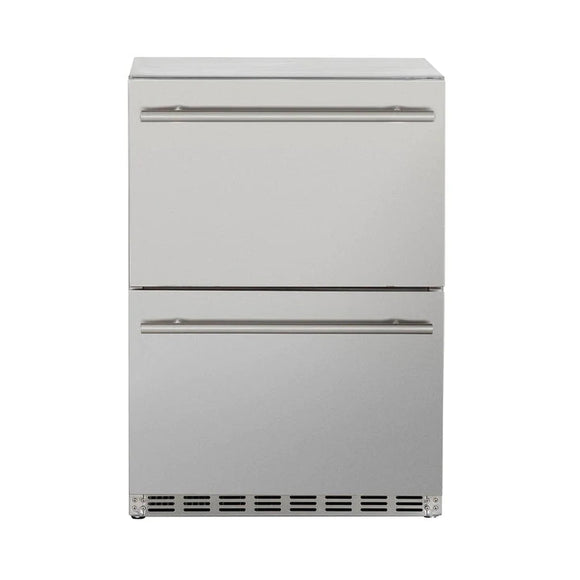 American Made Grills 24 Inch Outdoor Refrigerator with Drawers