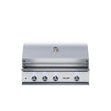 Delta Heat 38 inch Gas Grill with Infrared Rotisserie & Sear Zone - White Control Panel