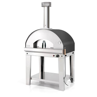 Mangiafuoco Gas Pizza Oven on cart