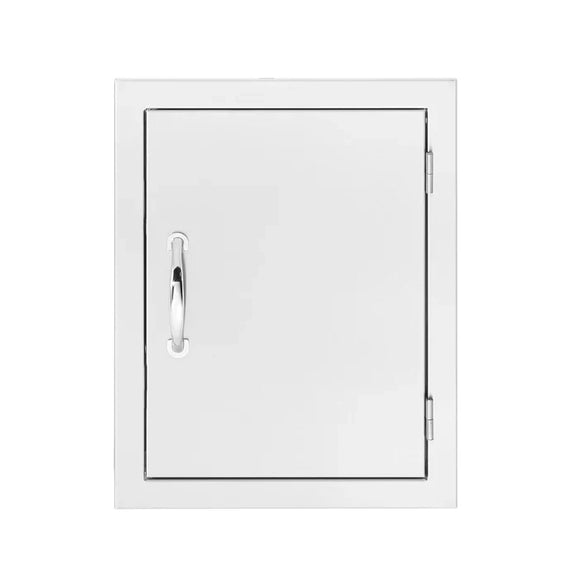 True Flame 18 Inch  x 22 Inch   Vented Vertical Access Door with Hidden Hinge - Left Side Opening