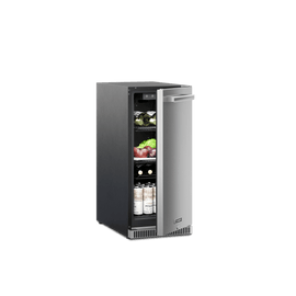 Dometic 15 Inch Outdoor Refrigerator with Solid Door and Lock