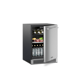 Dometic 24 Inch Outdoor Refrigerator with Solid Door and Lock