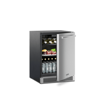 Dometic 24 Inch Outdoor Refrigerator with Solid Door and Lock