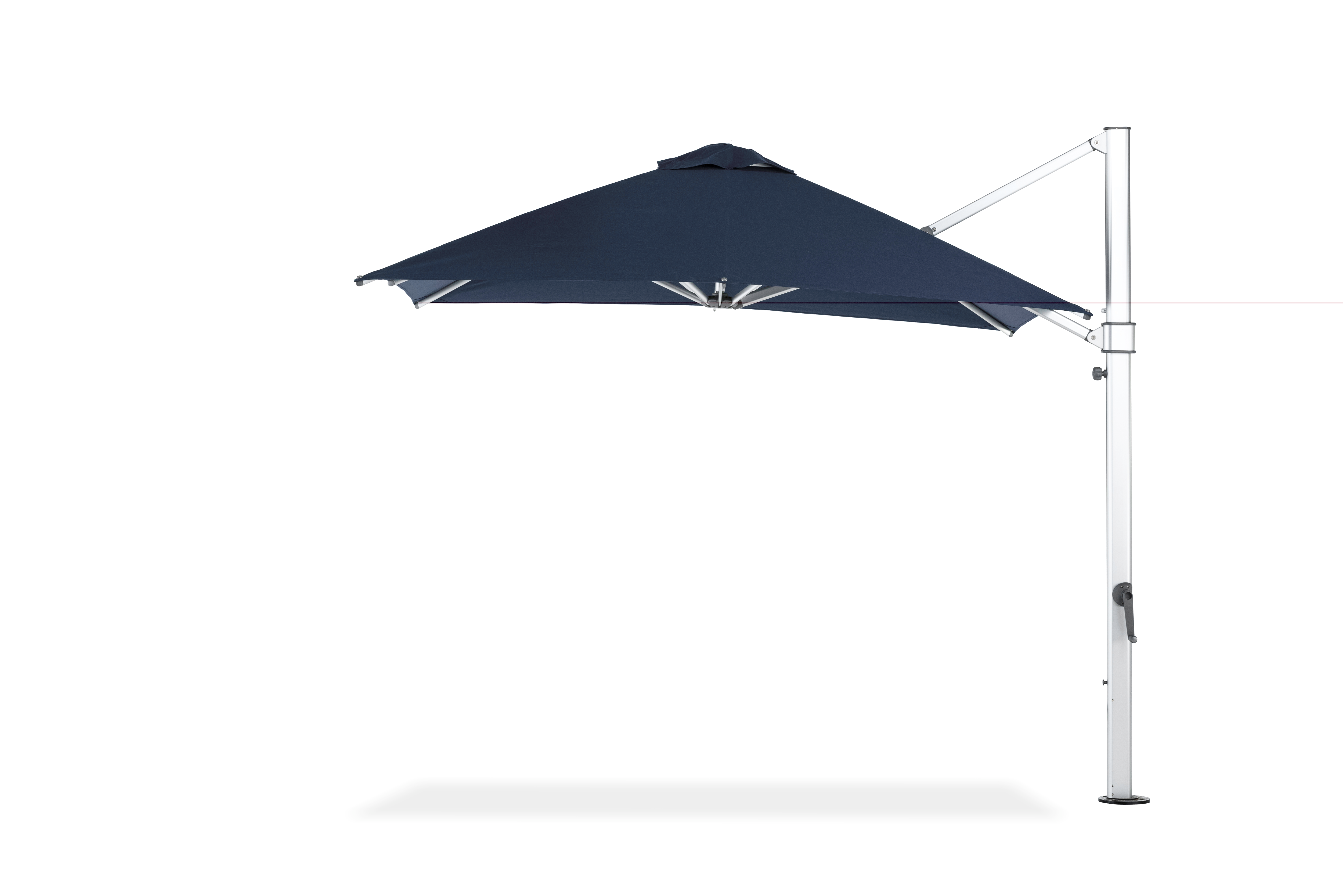 frankford 9 foot patio umbrellas Frankford Aurora 9 Foot Square Cantilever Umbrella