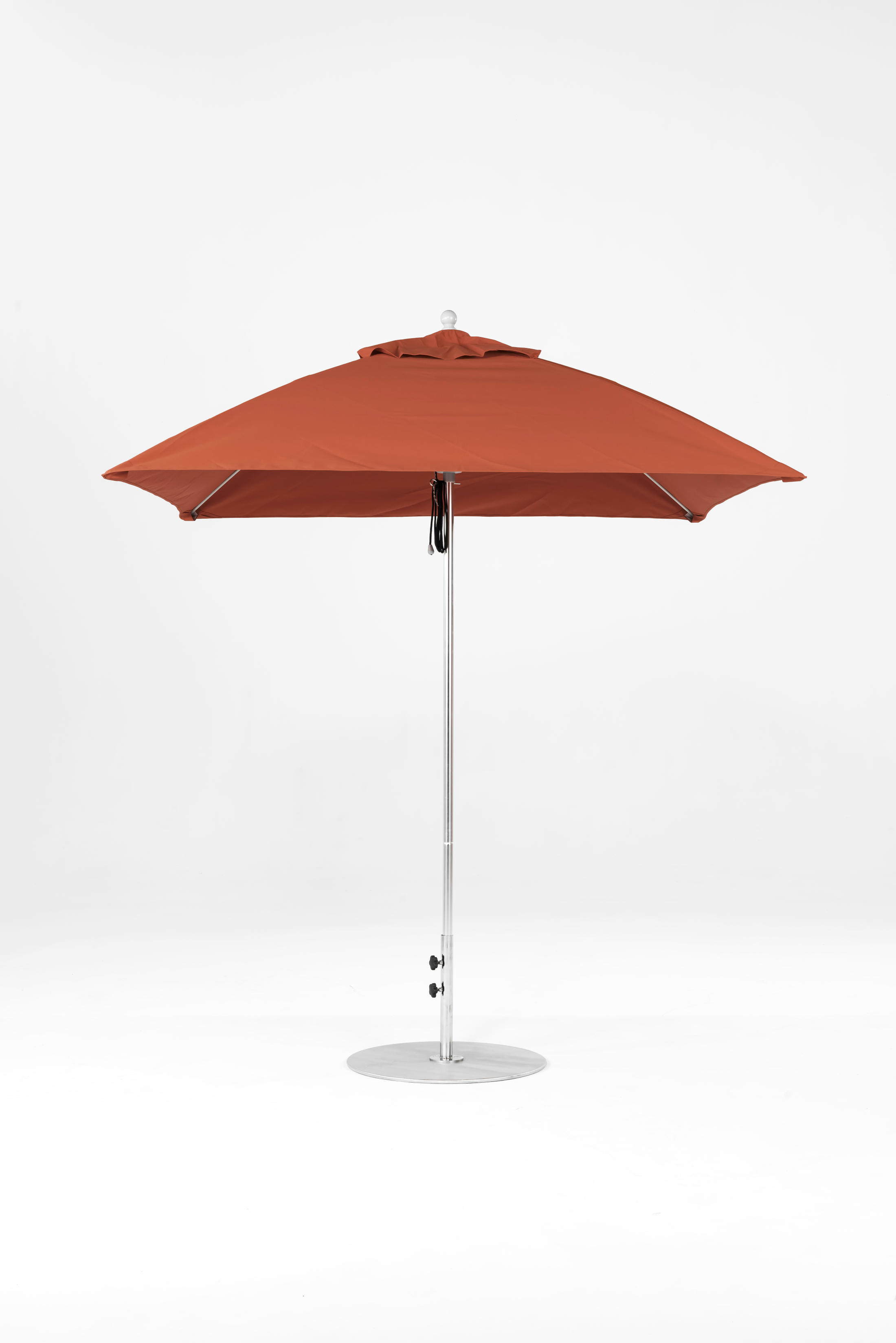464FM-SQ-R1014 Chestnut-Brushed Silver