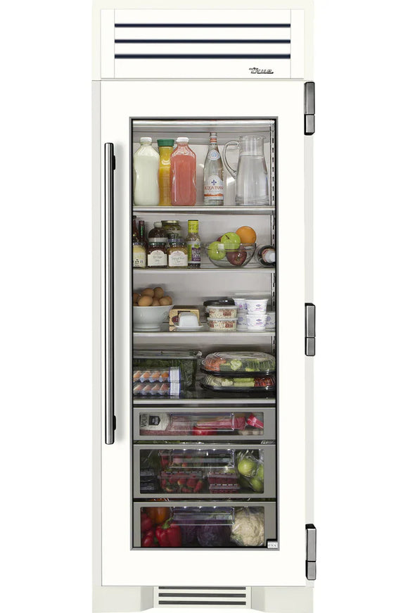 True 30 Inch Indoor Refrigerator with Glass Door