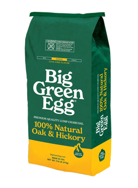 Big Green Egg 100% Natural Lump Charcoal Oak & Hickory