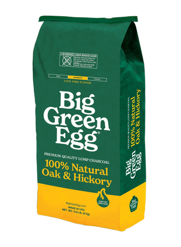 Big Green Egg 100% Natural Lump Charcoal Oak & Hickory
