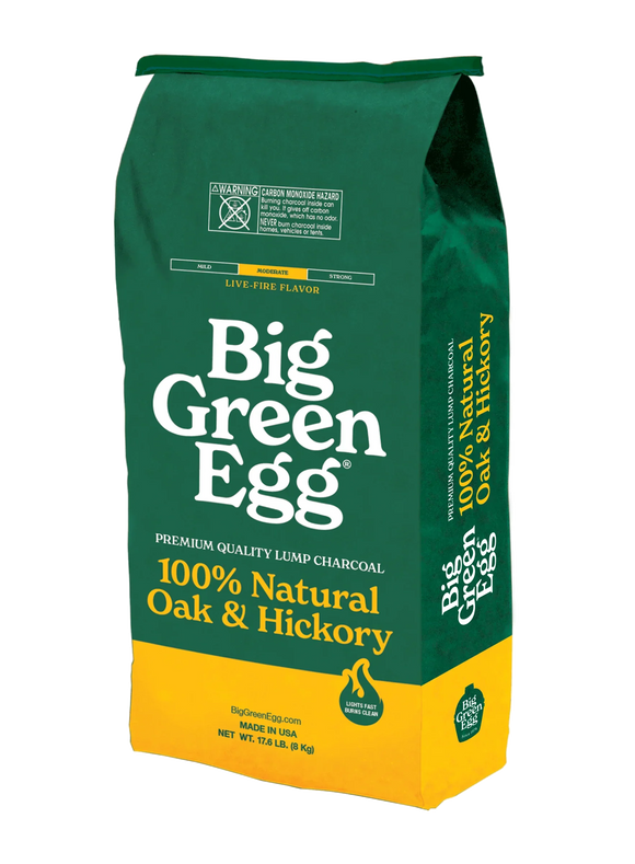 Big Green Egg 100% Natural Lump Charcoal Oak & Hickory