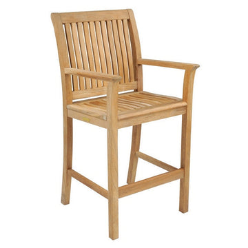 Kingsley Bate Chelsea Bar Chair with Arms