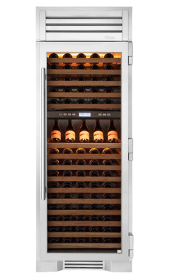 True 30 Inch Indoor Wine Cooler with Glass Door