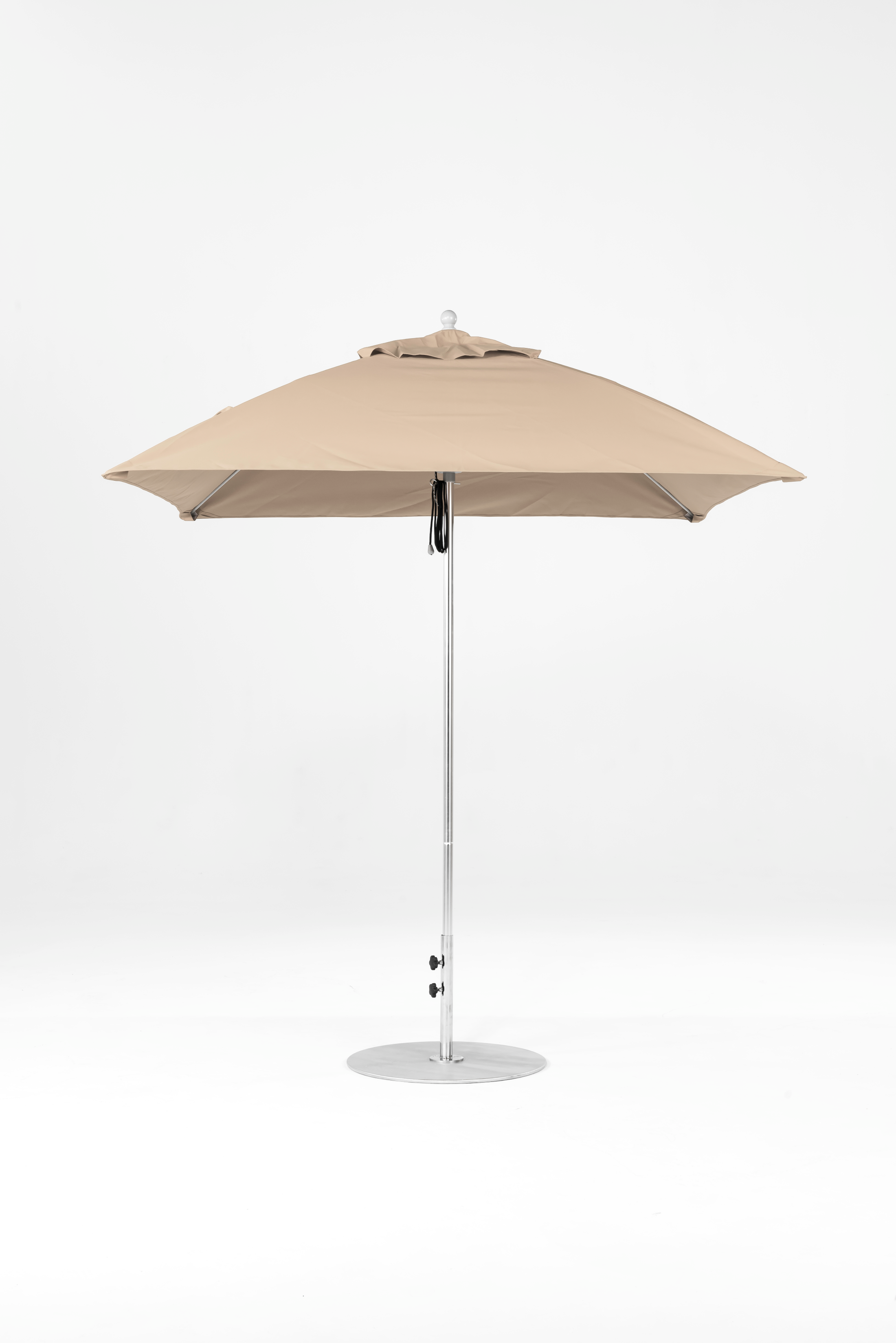 464FM-SQ-R100 Beige-Brushed Silver