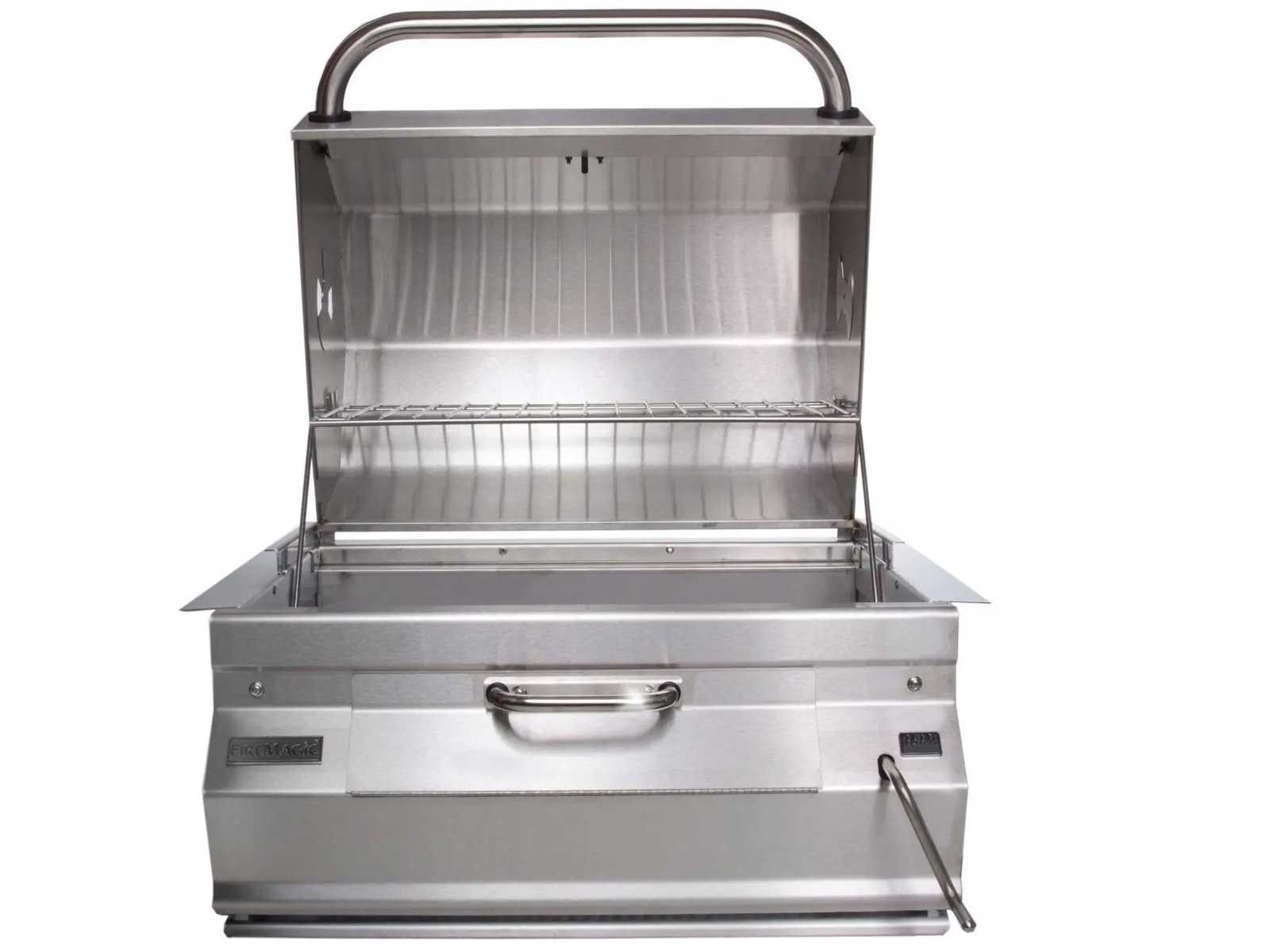 Fire Magic 24 Inch Built In Smoker Charcoal Grill