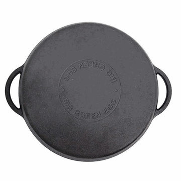Big Green Egg Skillet - Cast Iron - Pre Seasoned - 0