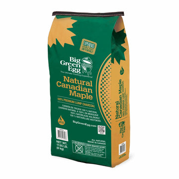 Big Green Egg Natural Lump Charcoal Canadian Maple