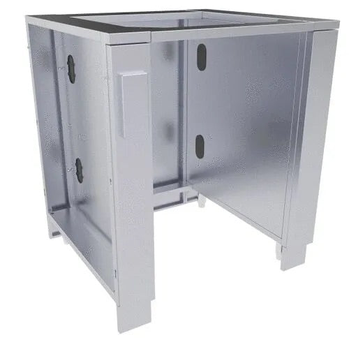 Sunstone Grills 30-Inch Universal Outdoor Kitchen Base Cabinet for Refrigerators up to 21-Inch Wide