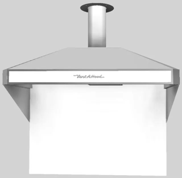Vent A Hood 48 Inch 300 CFM Retro Style Range Hood