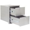 Blaze 16" Double Access Drawers - 0