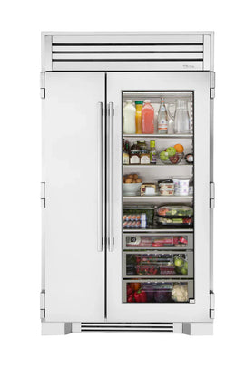 True 48 Inch Indoor Refrigerator with Glass Door