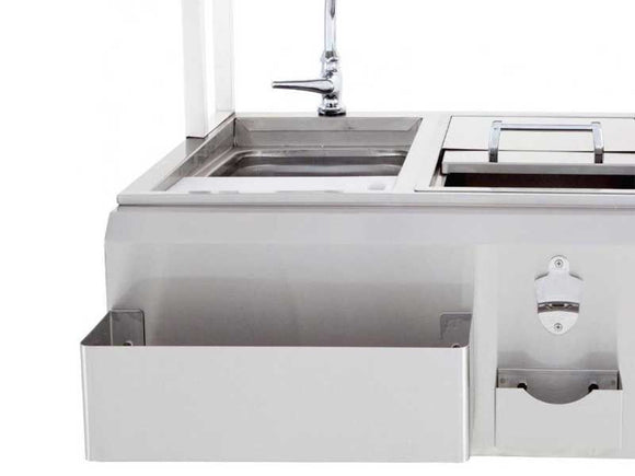 Lion 30 Inch Outdoor Bar Center